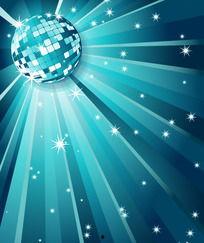 舞厅里的圣诞节,光影交织的舞厅狂欢